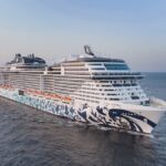 MSC Euribia Kreuzfahrtschiff auf den Kanarischen Inseln
