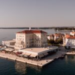 Das BO Hotel Palazzo in erster Meereslage im historischen Stadtkern von Poreč, Istrien.